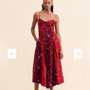 Free People Gail Midi Dress